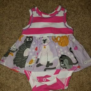RicRac and Ruffles kitty bubble